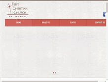 Tablet Screenshot of noblefcc.com